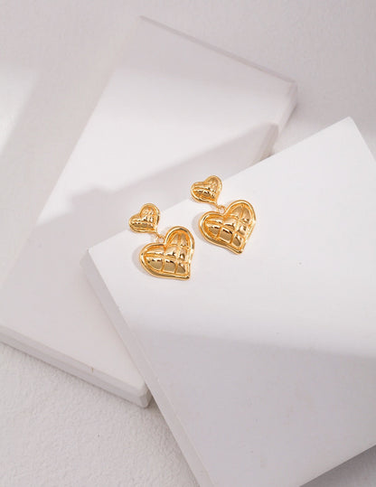 Sunyata Double Hearts Earrings