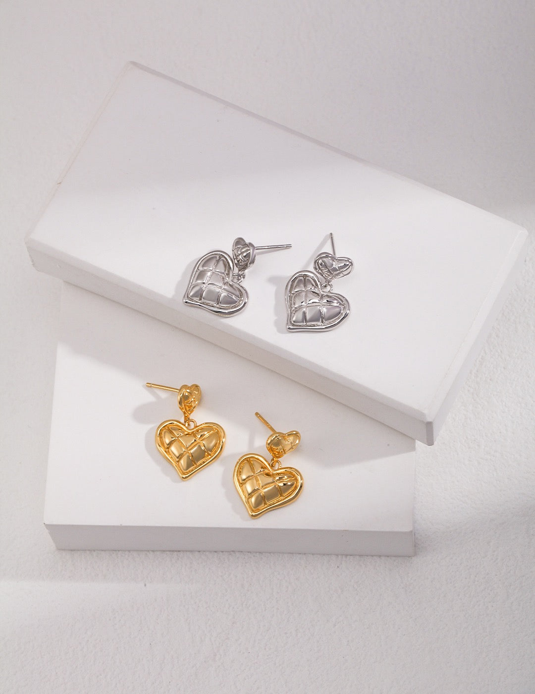 Sunyata Double Hearts Earrings