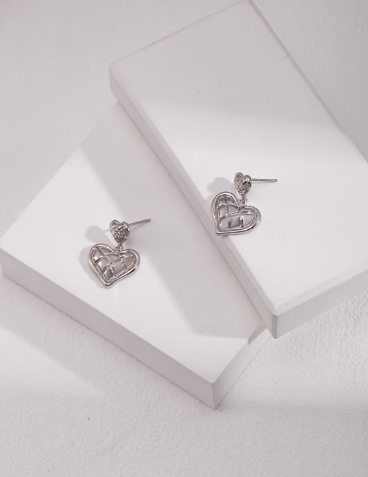 Sunyata Double Hearts Earrings