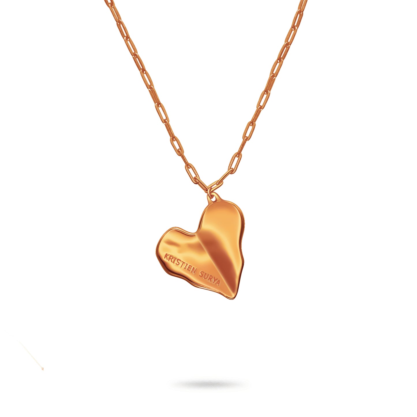 Sunyata Organically Shaped Heart Necklace