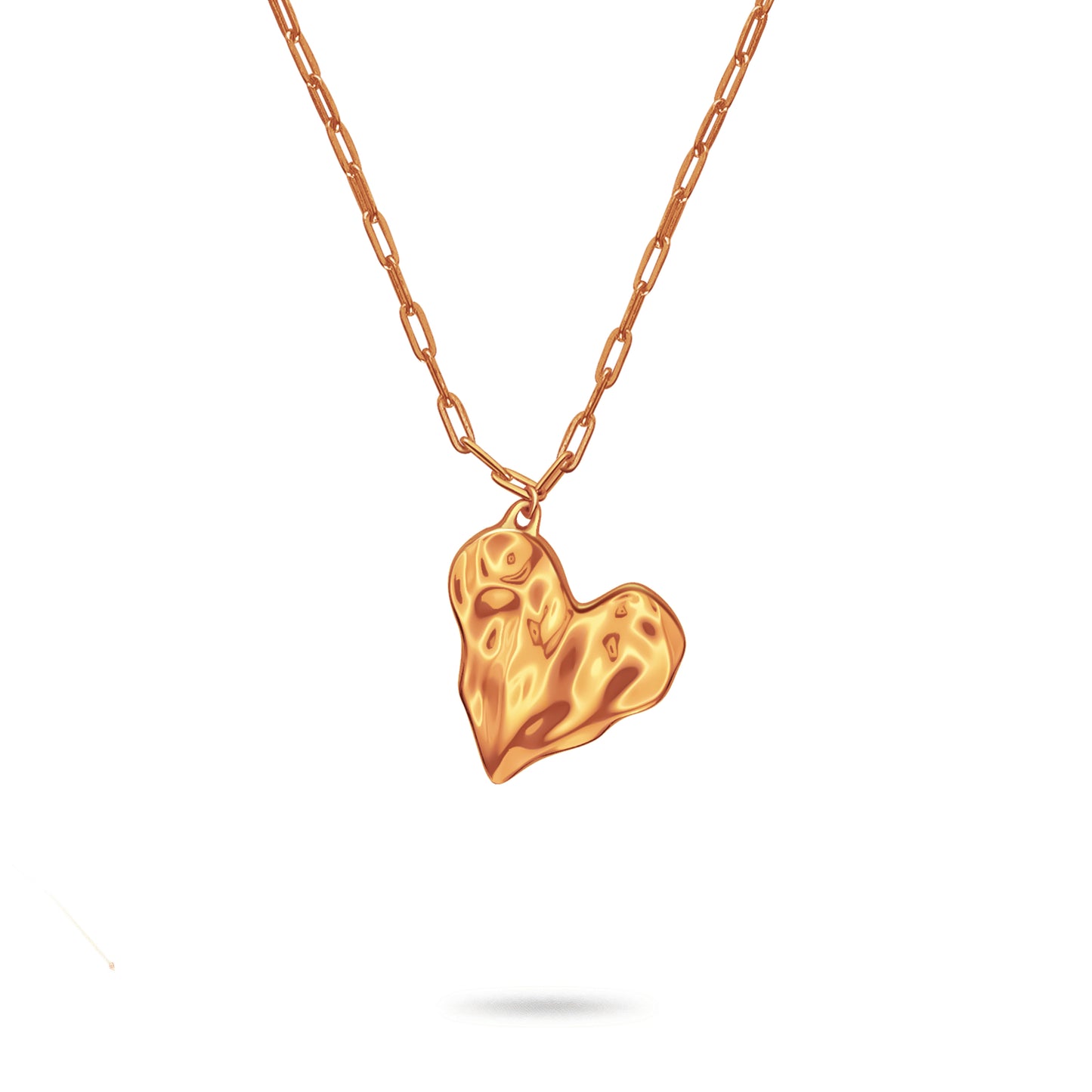 Sunyata Organically Shaped Heart Necklace