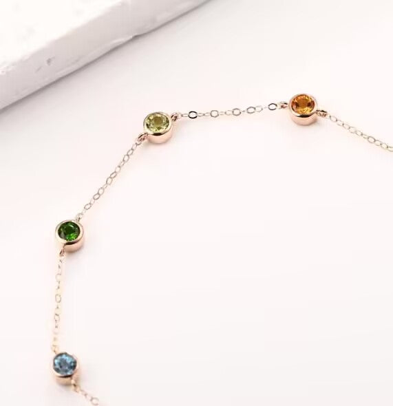 Rainbow Gems Bracelet