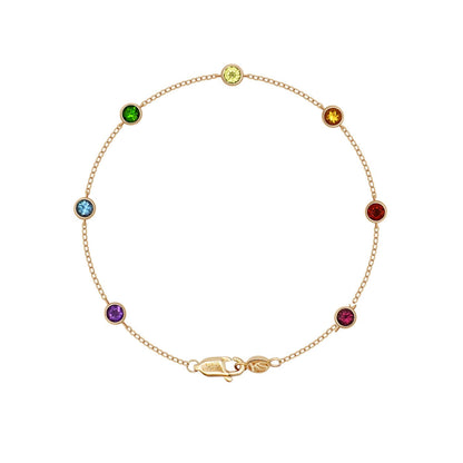 Rainbow Gems Bracelet